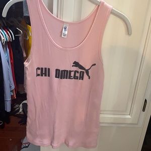 Chi Omega vintage tank top. Size large fits like a small